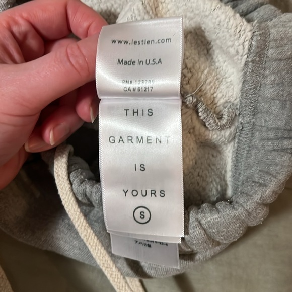 Les Tien Classic Grey Sweatpants - Picture 10 of 12